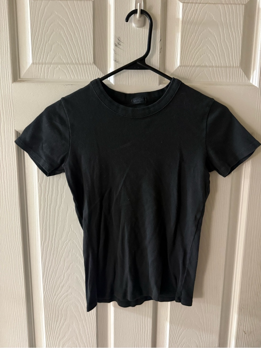 Brandy Melville classic Black Crewneck Women's Tee